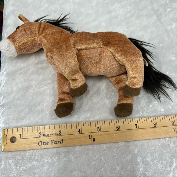 TY 2000 vintage Beanie Babies Oats the horse stuffed animal plush - Picture 7 of 12